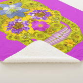 花スカル3 シェルパブランケット (3/4)