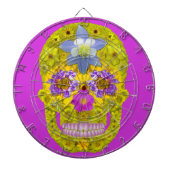 花スカル3 ダーツボード (正面)