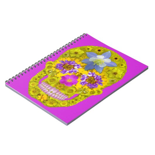 花スカル3 ノートブック (左側)