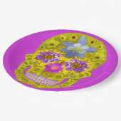 花スカル3 ペーパープレート (アングル)