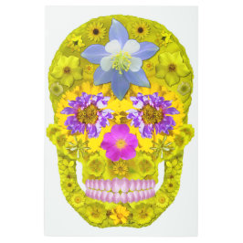 花スカル3 メタルプリント