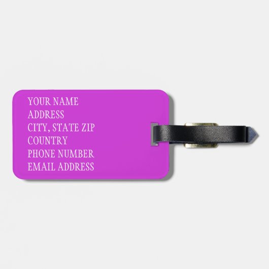 花スカル3 ラゲッジタグ (裏面横)