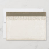 花スケッチリハーサルディナー招待状 招待状 (裏面)