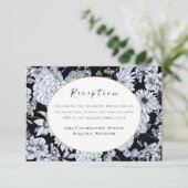 花スケッチ、白黒花 エンクロージャーカード (スタンド正面)