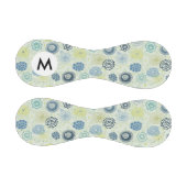 花スタイリッシュの花柄 野球ボール (パネル)