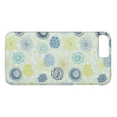花スタイリッシュ柄 Case-Mate iPhoneケース (裏面(横))