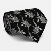 花スタイリッシュ花 ネクタイ (ロール)