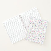 花スタイルスパイラルノート ノートブック (内部)