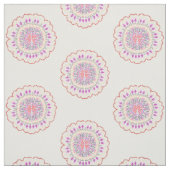 花スタイル模様 ファブリック (見本)