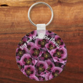 花ストップの香りキーチェーン キーホルダー (正面)