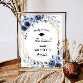 花タッセルは面倒な卒業の価値があった ポスター