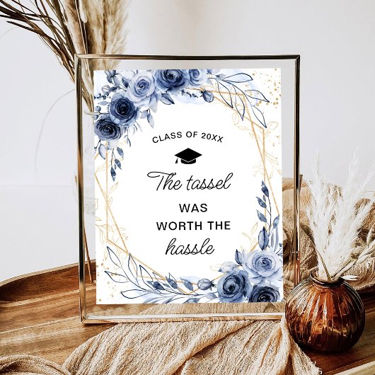 花タッセルは面倒な卒業の価値があった ポスター