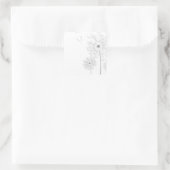 花ダンデリオンフラワーズピースラブデスティニー スクエアシール (バッグ)