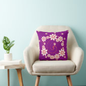 花デザイかわいらしナー枕 クッション (椅子)