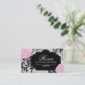 花デザイナー名刺 名刺 (スタンド正面)