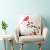 花デザイン付き鳥装飾用クッション クッション (椅子)