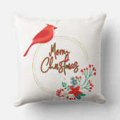 花デザイン付き鳥装飾用クッション クッション (裏面)