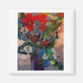 花デザイン磁石 マグネット