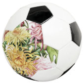 花デザイン サッカーボール (3/4)