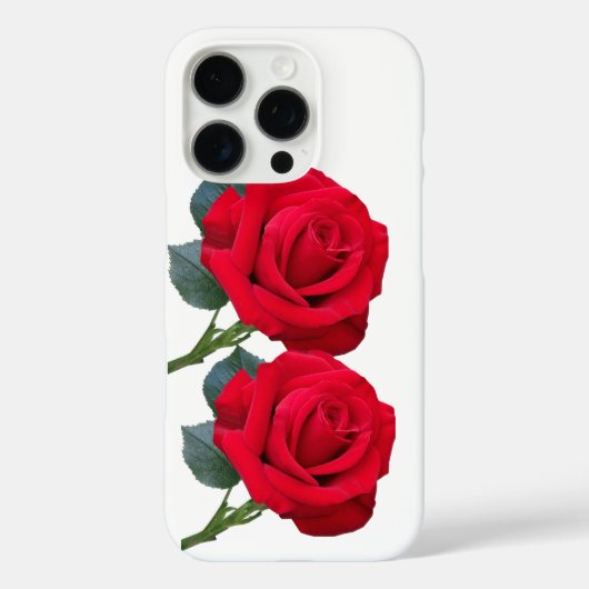 花デザイン Case-Mate iPhoneケース (裏面)
