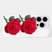 花デザイン Case-Mate iPhoneケース (裏面 (横))