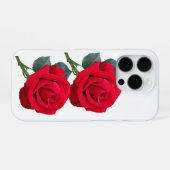 花デザイン iPhoneケース (裏面横)