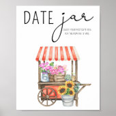 花デート夜のアイディア。日付jarブライダルゲーム ポスター (正面)
