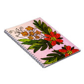 花ノート ノートブック (右側)