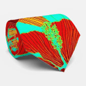花ハワイの逃走のスタイルのはっきりしたな色 ネクタイ (ロール)