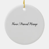 花ハート聴診器 セラミックオーナメント (裏面)