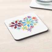 花ハート コースター (左側)