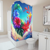 花ハート シャワーカーテン (インサイチュ)
