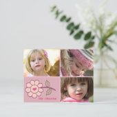 花ハート ポストカード (スタンド正面)