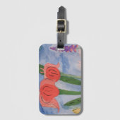 花バイザレイク ラゲッジタグ (正面縦)