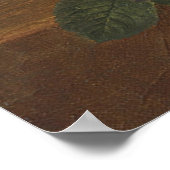 花バラと花をテラコッタに… ポスター (角)