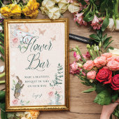 花バーおとぎ話ヴィンテージアリスinワンダーランド ポスター