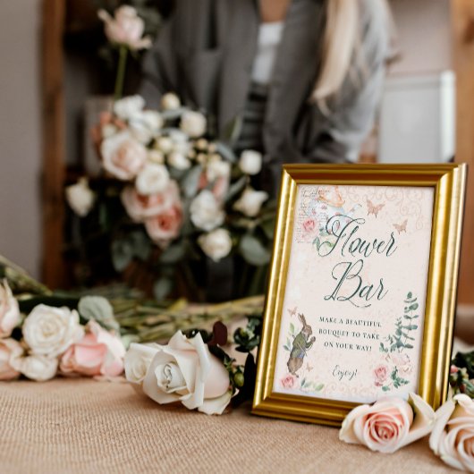 花バーおとぎ話ヴィンテージアリスinワンダーランド ポスター