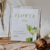 花バーメキシカンフィエスタブライダルシャワー標識 ポスター