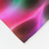 花パステル抽象芸術クッション フリースブランケット (角)