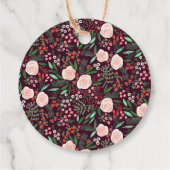 花パタエレガントーンクリスマスホリデー フェイバータグ (裏面)