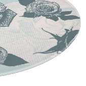 花パターンはとの上がりました カッティングボード (角)