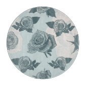 花パターンはとの上がりました カッティングボード (正面)