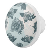 花パターンはとの上がりました セラミックノブ (右)