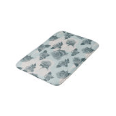 花パターンはとの上がりました バスマット (アングル)