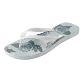 花パターンはとの上がりました ビーチサンダル (アングル)