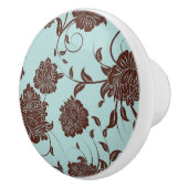 花パターン10 セラミックノブ (右)