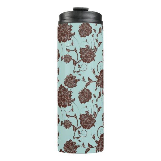 花パターン10 タンブラー (正面)