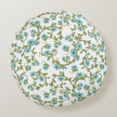 花パターン11 ラウンドクッション (裏面)