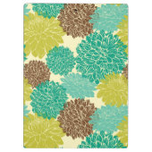 花パターン12 クリップボード (裏面)