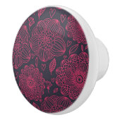 花パターン12 セラミックノブ (右)